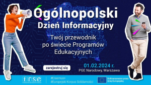 Ogólnopolski Dzień Informacyjny Fundacji Rozwoju Systemu Edukacji – 1 lutego 2024 r. PGE Narodowy Warszawa