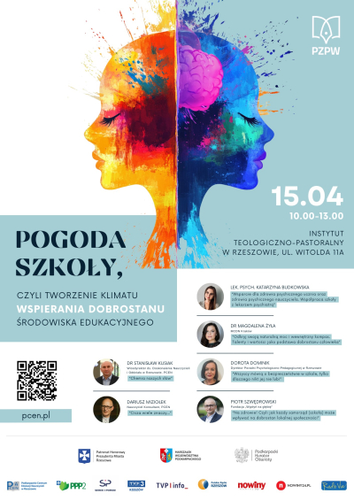 Konferencja pt. Pogoda szkoły, czyli tworzenie klimatu wspierania dobrostanu środowiska edukacyjnego