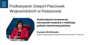 Doskonalenie kompetencji nauczycieli związane z realizacją polityki oświatowej państwa
