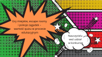 Gry miejskie, escape roomy i pokoje zagadek – wartość quizu w procesie edukacyjnym
