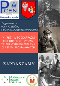 IV Podkarpacki Konkurs Historyczny z elementami regionalizmu dla szkół podstawowych „Hi-Reg”
