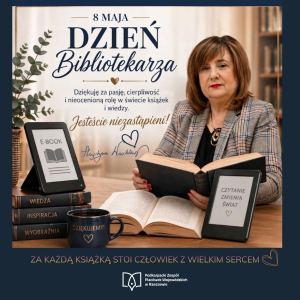 Życzenia na Dzień Bibliotekarza