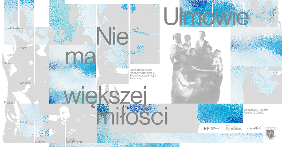4.1 Plakat Ulmowie NIe ma większej miłości promocja konkursu
