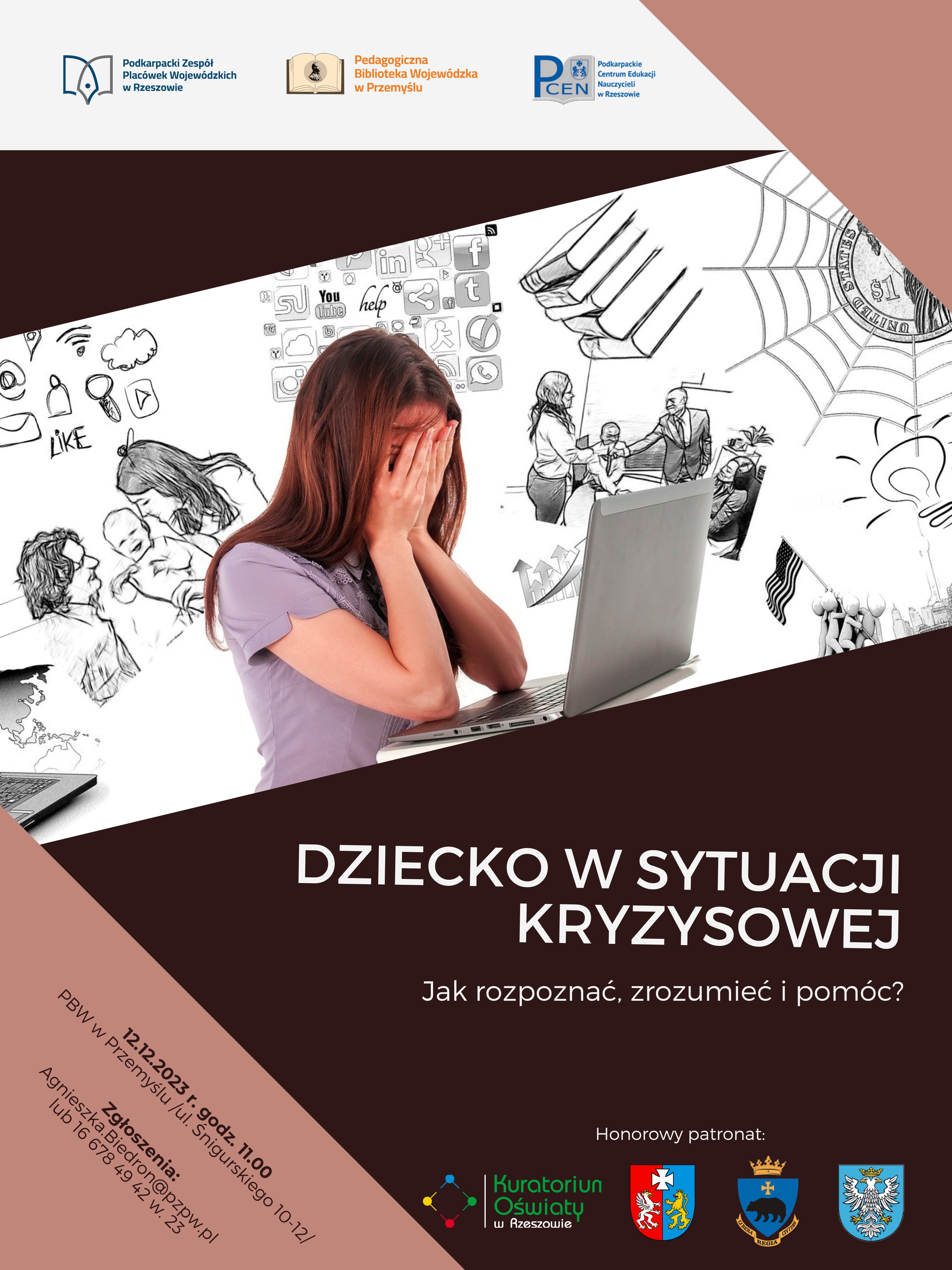 Plakat Dziecko w sytuacji kryzysowej