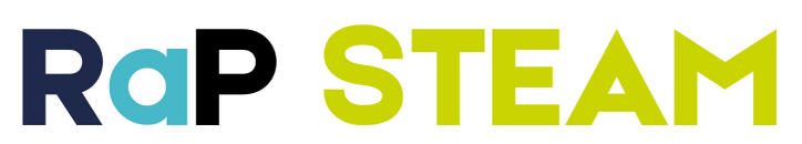 RaP STEAM napis kolorowy 1