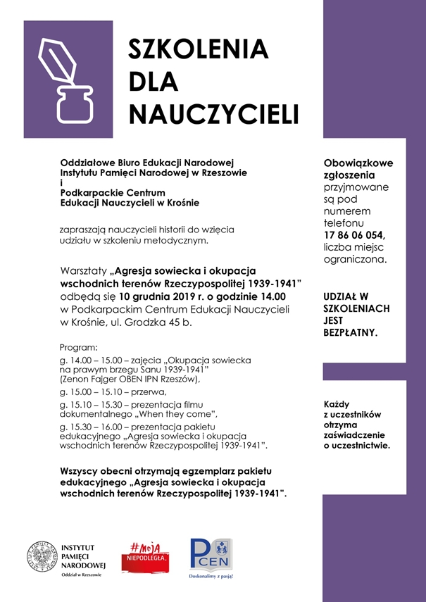Zaproszenie na konferencję IPN Krosno