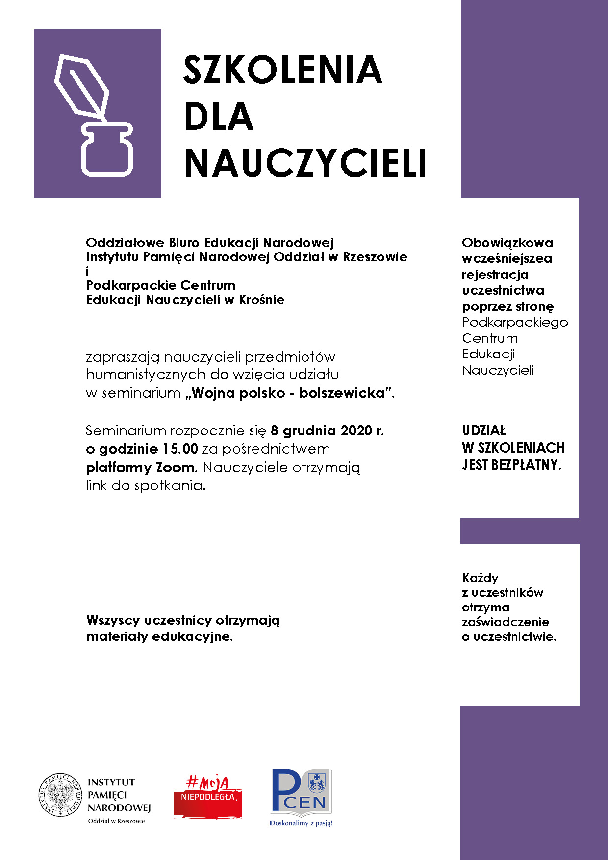 Szkolenia Krosno 8 12 2020