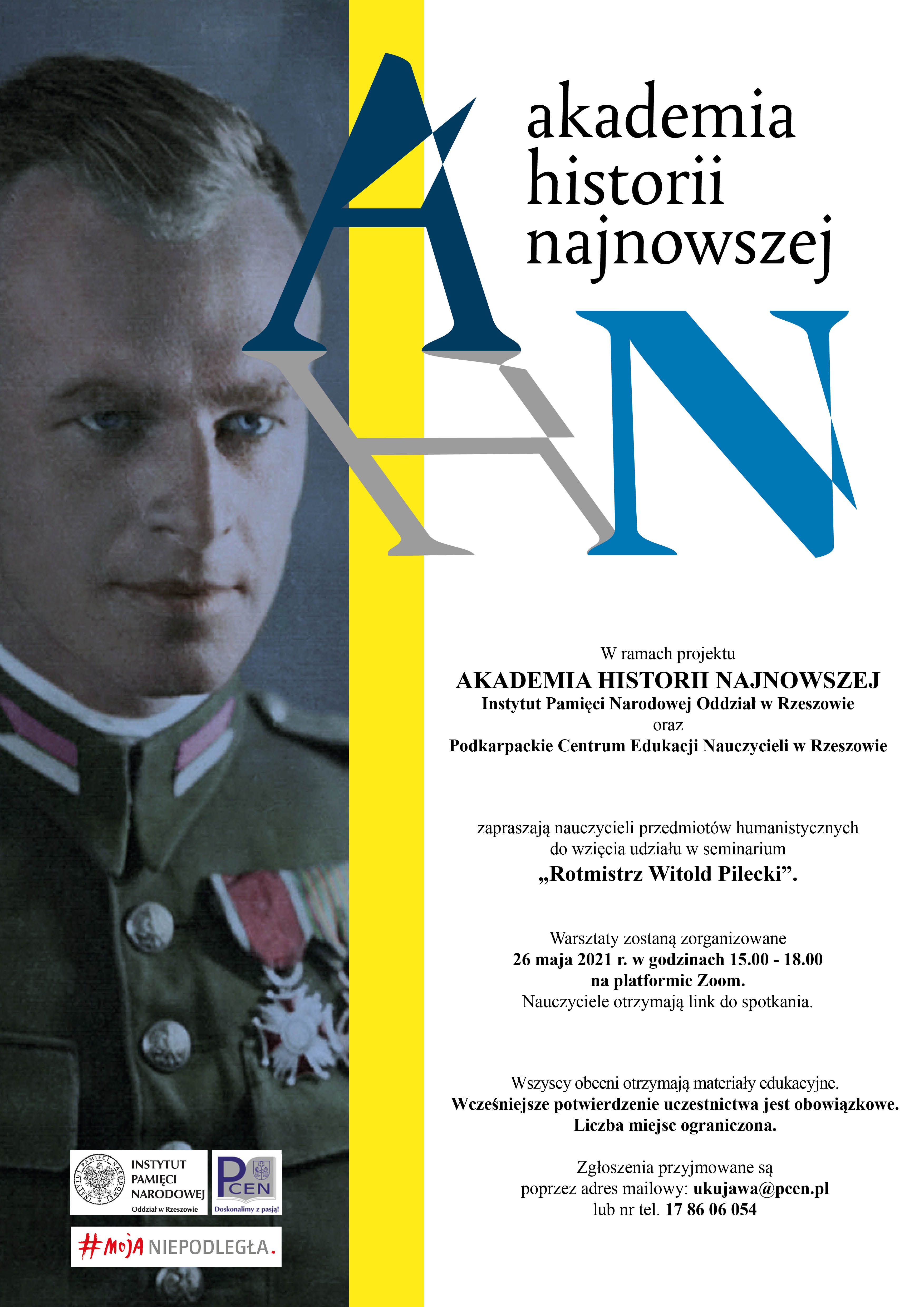 plakat AHN Witold Pilecki 25 05 2021 w3