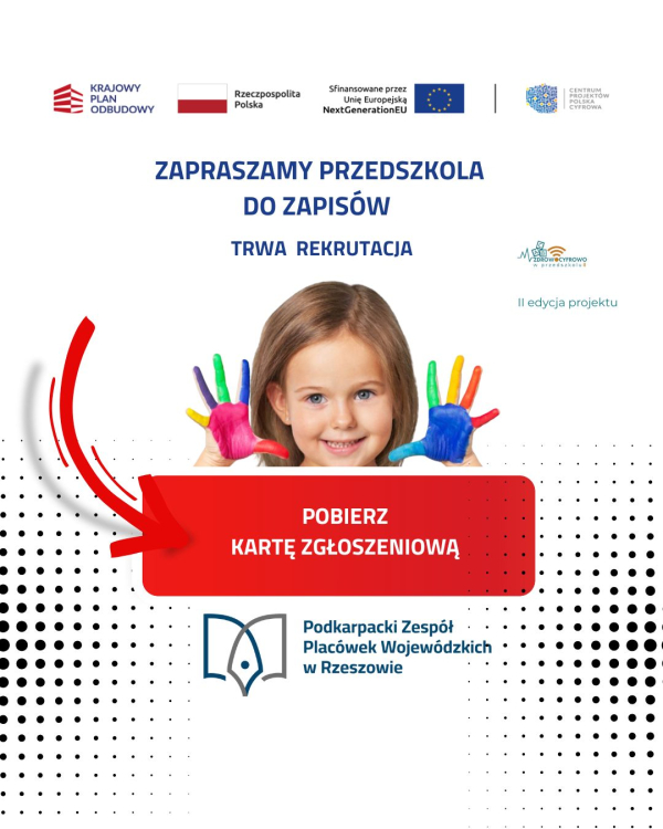 „Zdrowo - cyfrowo w przedszkolu II” – ostatnia szansa na udział w projekcie