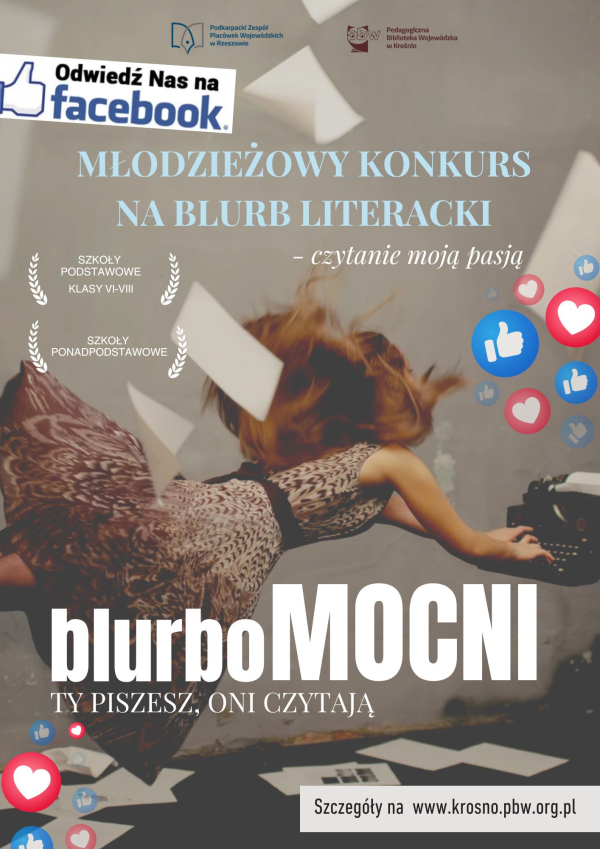 BlurboMocni – Ty piszesz, oni czytają! Konkurs dla młodych pasjonatów słowa