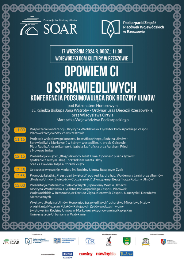 Konferencja „Opowiem Ci o Sprawiedliwych”