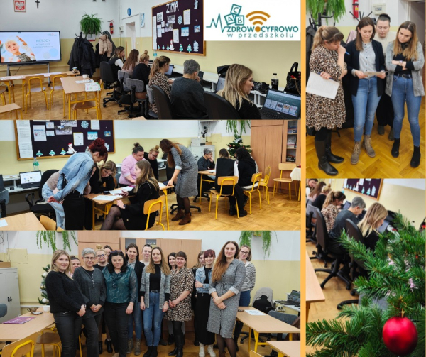 Trwają szkolenia dla nauczycieli w projekcie „Zdrowo-cyfrowo w przedszkolu”