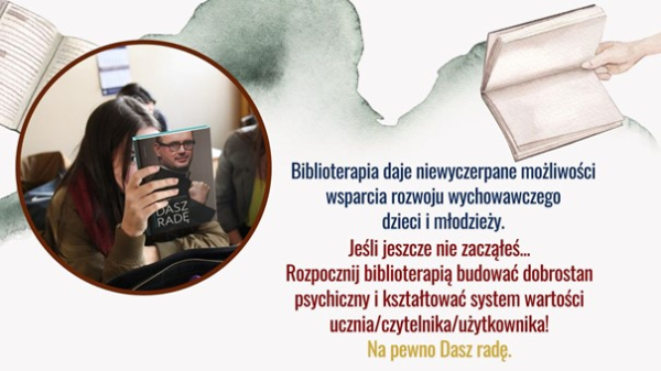 Biblioterapia w praktyce czyli jak wykorzystywać moc książek w pracy biblioteki pedagogicznej