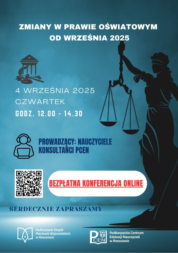 Konferencja - Zmiany w prawie oświatowym od września 2025