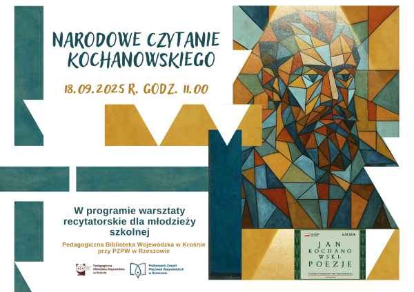 Poezja, która nie przemija – Narodowe Czytanie w Pedagogicznej Bibliotece Wojewódzkiej w Krośnie i filiach