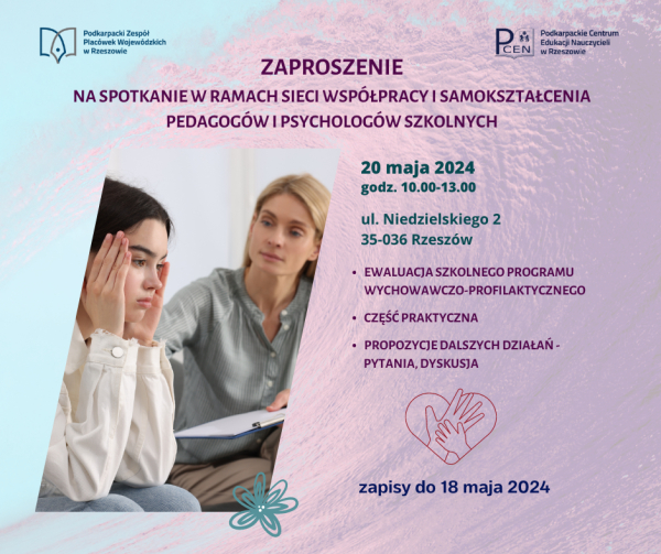 Spotkanie sieci pedagogów i psychologów szkolnych