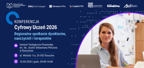 Zaproszenie na konferencję „Cyfrowy uczeń 2026”